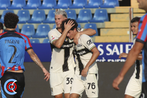 Parma-Catania 2-0 Coppa Italia frecciarossa
