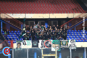 Catania-Monopoli 1-0 i tifosi · Catania - Monopoli