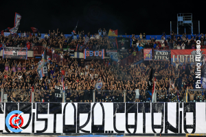 Catania-Monopoli 1-0 i tifosi · Catania - Monopoli