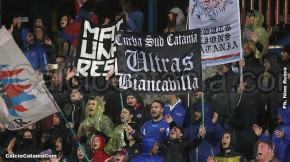 Catania-Monopoli 1-0, i tifosi · Catania - Monopoli