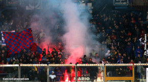 Catania-Monopoli 1-0, i tifosi · Catania - Monopoli