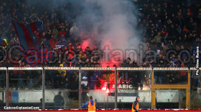 Catania-Monopoli 1-0, i tifosi · Catania - Monopoli