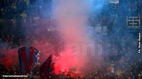 Catania-Monopoli 1-0, i tifosi · Catania - Monopoli