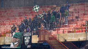 Catania-Monopoli 1-0, i tifosi · Catania - Monopoli
