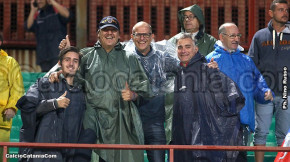 Catania-Monopoli 1-0, i tifosi · Catania - Monopoli