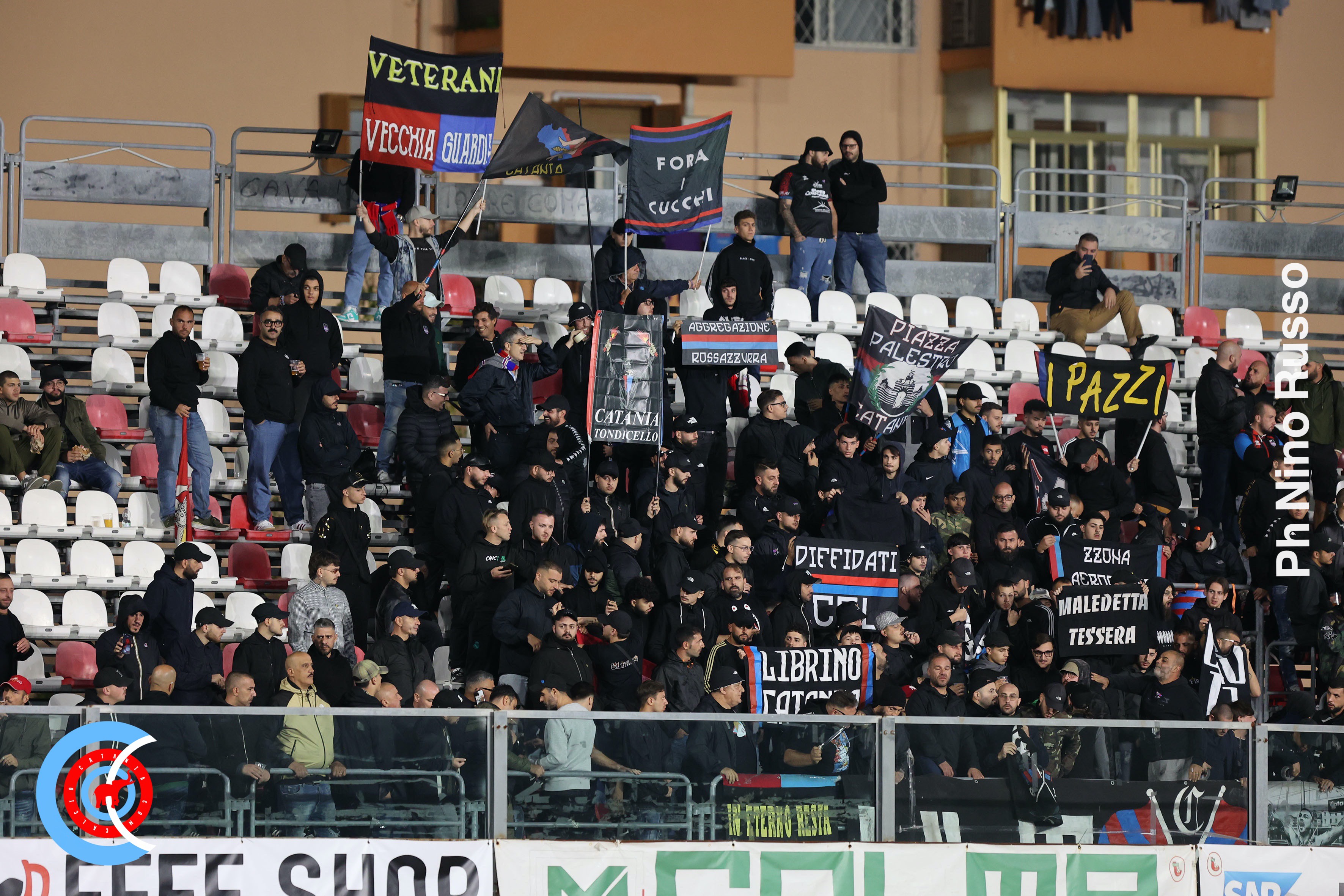 Turris-Catania 1-1 i tifosi