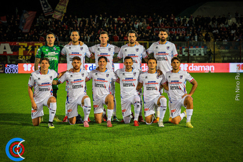 Casertana–Catania 2-2: un finale che brucia