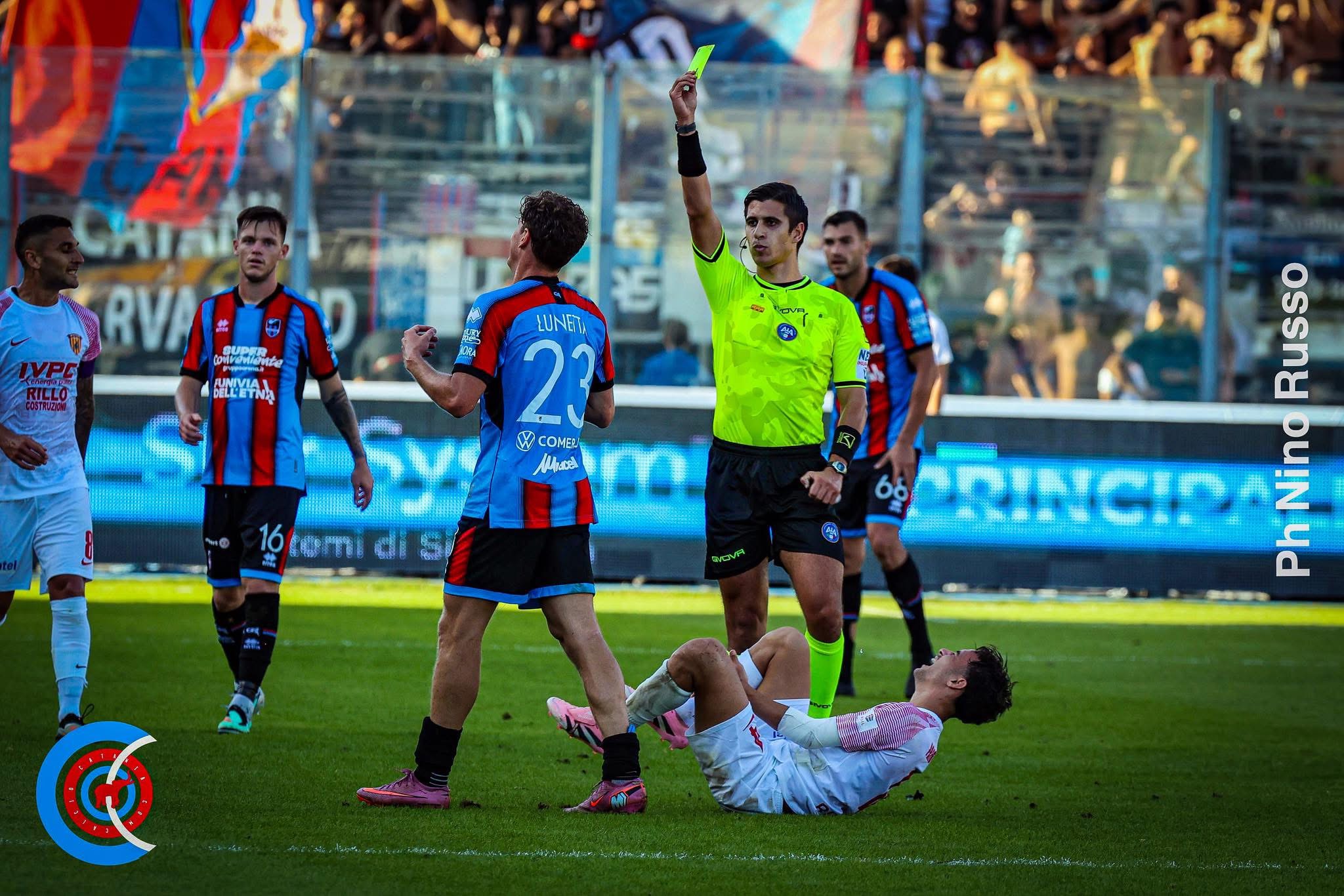 Catania-Altamura: arbitra Sacchi