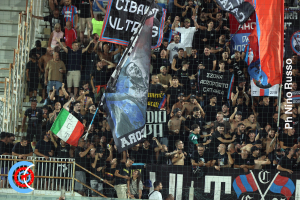 Crotone-Catania 1-0 coppa Italia i tifosi