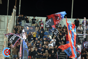 Crotone-Catania 1-0 coppa Italia i tifosi