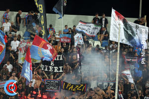 Crotone-Catania 1-0 coppa Italia i tifosi