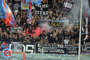 Crotone-Catania 1-0 coppa Italia i tifosi