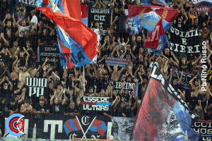 Crotone-Catania 1-0 coppa Italia i tifosi
