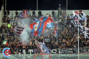 Crotone-Catania 1-0 coppa Italia i tifosi