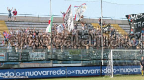 Virtus Francavilla-Catania 0-3, i tifosi
