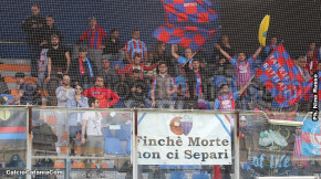 Latina-Catania 1-2, i tifosi