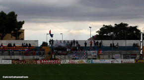 Matera-Catania 0-1, i tifosi