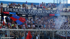 Catania-Ischia 4-2, i tifosi · Catania - Ischia