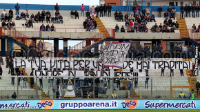 Catania-Spezia 2-2, i tifosi