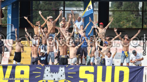 Catania-Juve Stabia 3-1, i tifosi · Catania - Juve Stabia