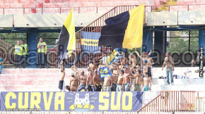 Catania-Juve Stabia 3-1, i tifosi · Catania - Juve Stabia