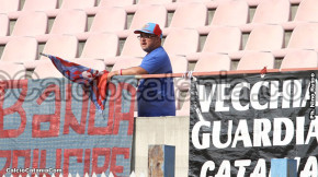 Catania-Juve Stabia 3-1, i tifosi · Catania - Juve Stabia