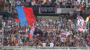 Catania-Juve Stabia 3-1, i tifosi · Catania - Juve Stabia