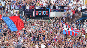 Catania-Juve Stabia 3-1, i tifosi · Catania - Juve Stabia