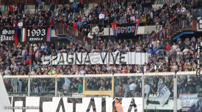 Catania-Paganese 2-1, i tifosi · Catania - Paganese