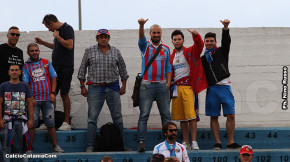 Matera-Catania 0-1, i tifosi · Matera - Catania