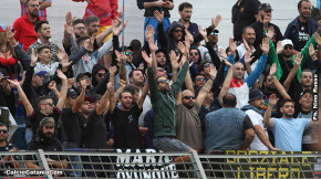Matera-Catania 0-1, i tifosi · Matera - Catania