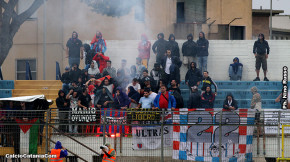 Matera-Catania 0-1, i tifosi · Matera - Catania