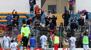Matera-Catania 0-1, i tifosi · Matera - Catania