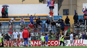 Matera-Catania 0-1, i tifosi · Matera - Catania