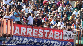 Catania-Ischia 4-2, i tifosi · Catania - Ischia