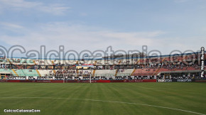 Catania-Juve Stabia 3-1, i tifosi · Catania - Juve Stabia