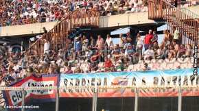 Catania-Juve Stabia 3-1, i tifosi · Catania - Juve Stabia