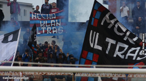 Catania-Paganese 2-1, i tifosi · Catania - Paganese