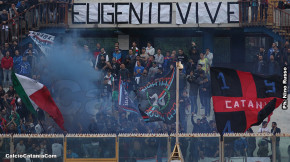 Catania-Paganese 2-1, i tifosi · Catania - Paganese