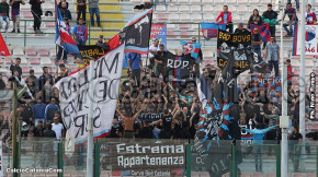 Messina-Catania 2-0, coppa Italia, i tifosi
