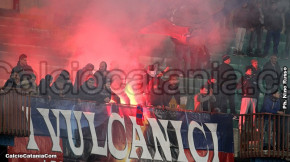 Catania-Lecce 0-0, i tifosi