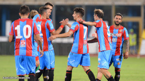 Catania-Como 3-0 Coppa Italia