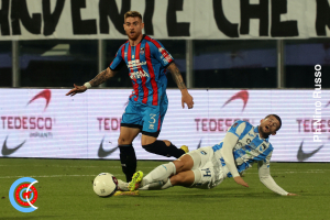 Catania-Pescara 0-1 playoff
