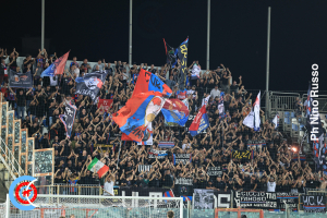 Crotone-Catania 1-0 coppa Italia i tifosi