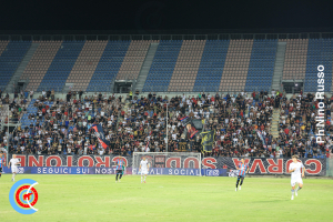 Crotone-Catania 1-0 coppa Italia i tifosi