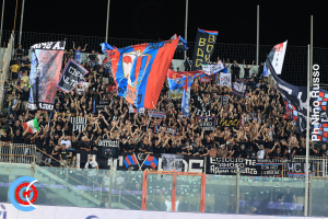 Crotone-Catania 1-0 coppa Italia i tifosi