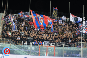 Crotone-Catania 1-0 coppa Italia i tifosi