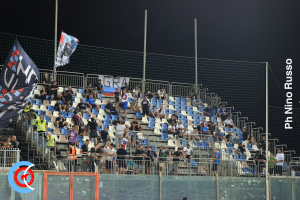Crotone-Catania 1-0 coppa Italia i tifosi