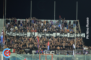 Crotone-Catania 1-0 coppa Italia i tifosi