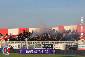 Team Altamura -Catsnia 1-1 (i tifosi)